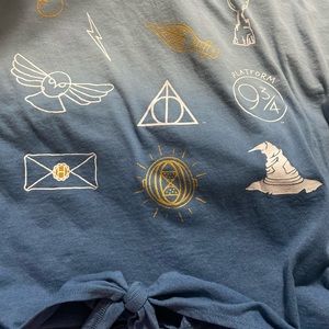 Harry Potter Themed Crop Top